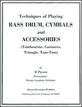 TECHNIQUES OF PLAYING BASS DRUM/CYMBALS cover
